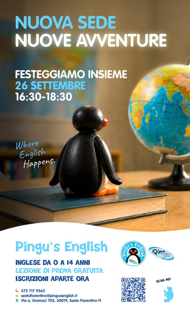 Pingu’s English: nuova sede, nuove avventure
